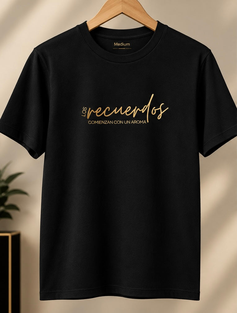 Recuerdos- Black Shirt