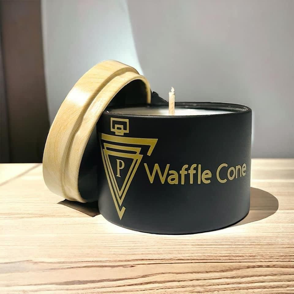 Vela Aromática De Waffle Cone 🧇